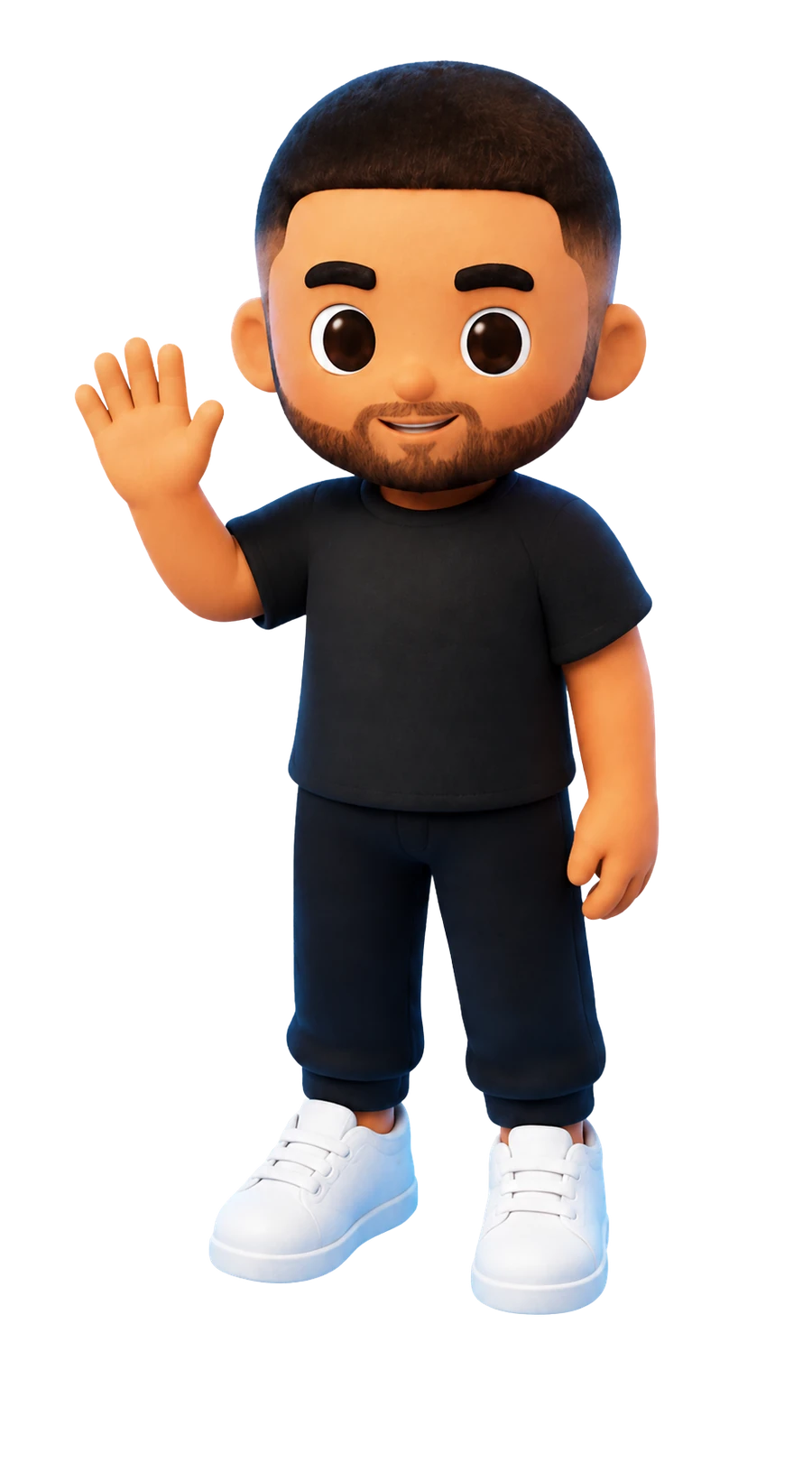 Daniel Figueredo waving hello
